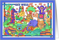 Al’s Mighty Jungle, Get better soon! card