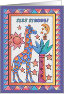 Blue Giraffe, Stay...