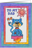 Blue Star Cat, Dad...