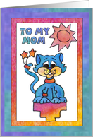 Blue Star Cat, Mom,...