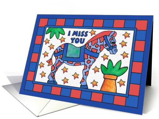 Blue Zebraffe (zebra/giraffe)- I miss you, feel so lonely... (822616)