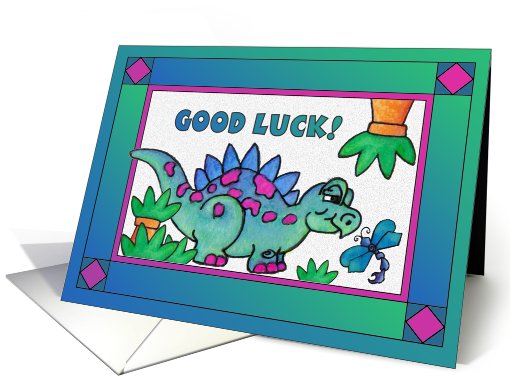 Good Luck! DINASAUR card (823896)
