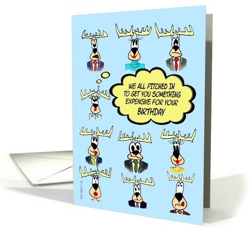 Birthday from All Humor - Ten Bucks card (806807)