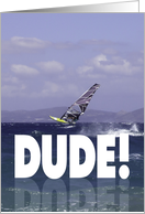 Windsurfer Birthday for Him card