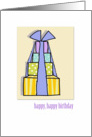 birthday boxes card