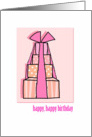 birthday boxes card