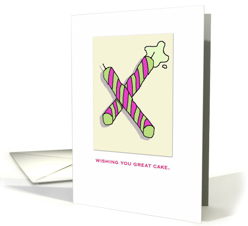 birthday candles card (808263)