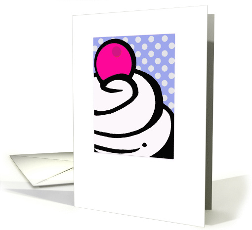 birthday cupcake card (808270)