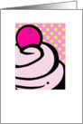 birthday cupcake card