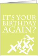 it's your birthday...