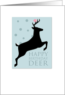 happy birthday deer