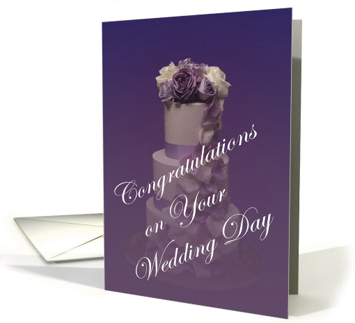 Wedding Day card (818485)