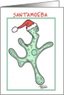 SANTA AMOEBA card