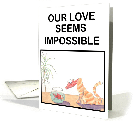 IMPOSSIBLE LOVE card (809752)