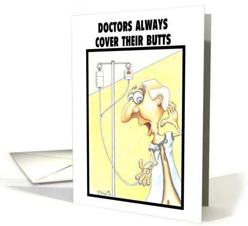 Get Well Butt
 card (818064)