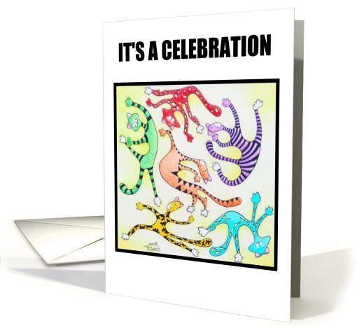 Birthday Cat Dance
 card (822712)