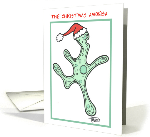 CHRISTMAS AMOEBA card (865975)