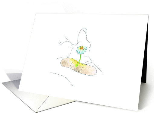 you're the best, wrist. get well soon. card (1242850)
