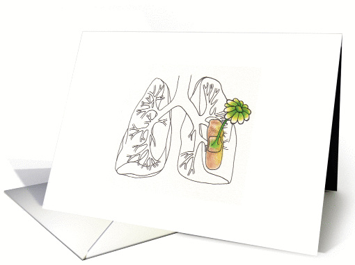 there, there lungs. card (810646)
