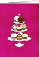 Cupcakes Birthday card