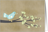 Hello and Hi Birdie card