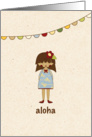 Aloha - Hello - Goodbye card