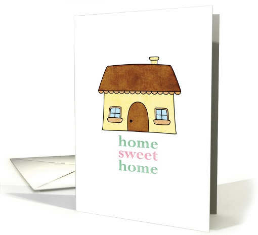 Home Sweet Home card (816262)