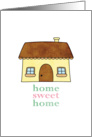 Home Sweet Home card