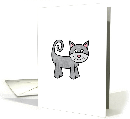 Cute Cat card (816268)