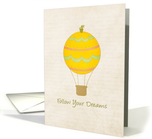 Follow Your Dreams card (816633)