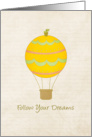 Follow Your Dreams card