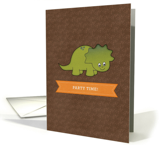 Triceratops Dinosaur Invitation card (816643)