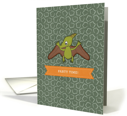 Pterodactyl Dinosaur Invitation card (816646)