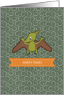 Pterodactyl Dinosaur Invitation card