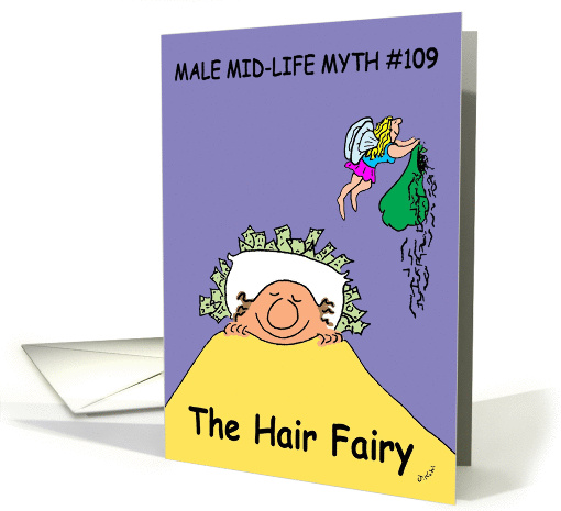Birthday Hair Fairy card (812165)
