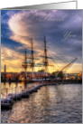 USS Constitution - Thank you card