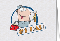 #1 Dad card