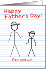 Father’s Day - Dad and Me card