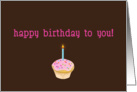 Happy Birthday to You! card
