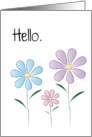 Hello card