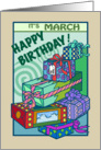 March Birthday - Presents - Gifts card