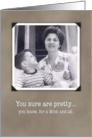 Mother’s Day, Funny Vintage Photo card