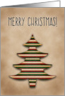Merry Christmas, Scrapbook Style Tree card