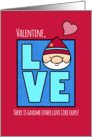 Valentine’s Day, Gnome Other Love card