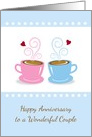 Anniversary for Couple, Whole Latte Love card