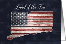 Connecticut Patriots’ Day, Land of the Free card