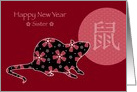 Chinese New Year of the Rat for Sister card