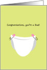Congratulations on Becoming a Dad, Father, Alot of Changes, Baby Girl card