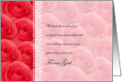 Flower Girl Wedding Party Request, Roses and Lace Card