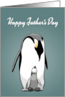 Father’s Day, Thanks for Being There, Penguins Card